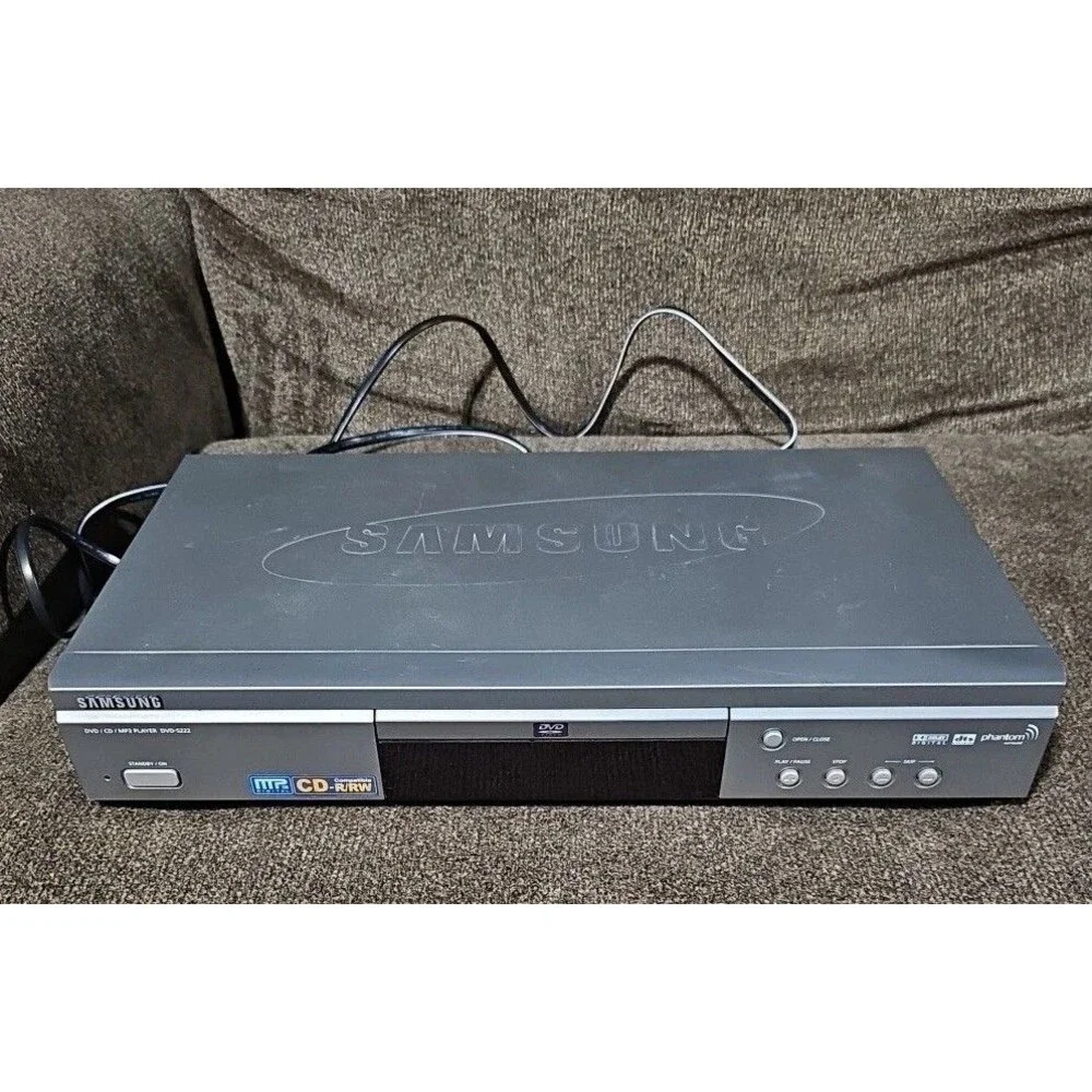 Samsung DVD-S222 DVD/MP3 Player Phantom Surround Sound 🎶